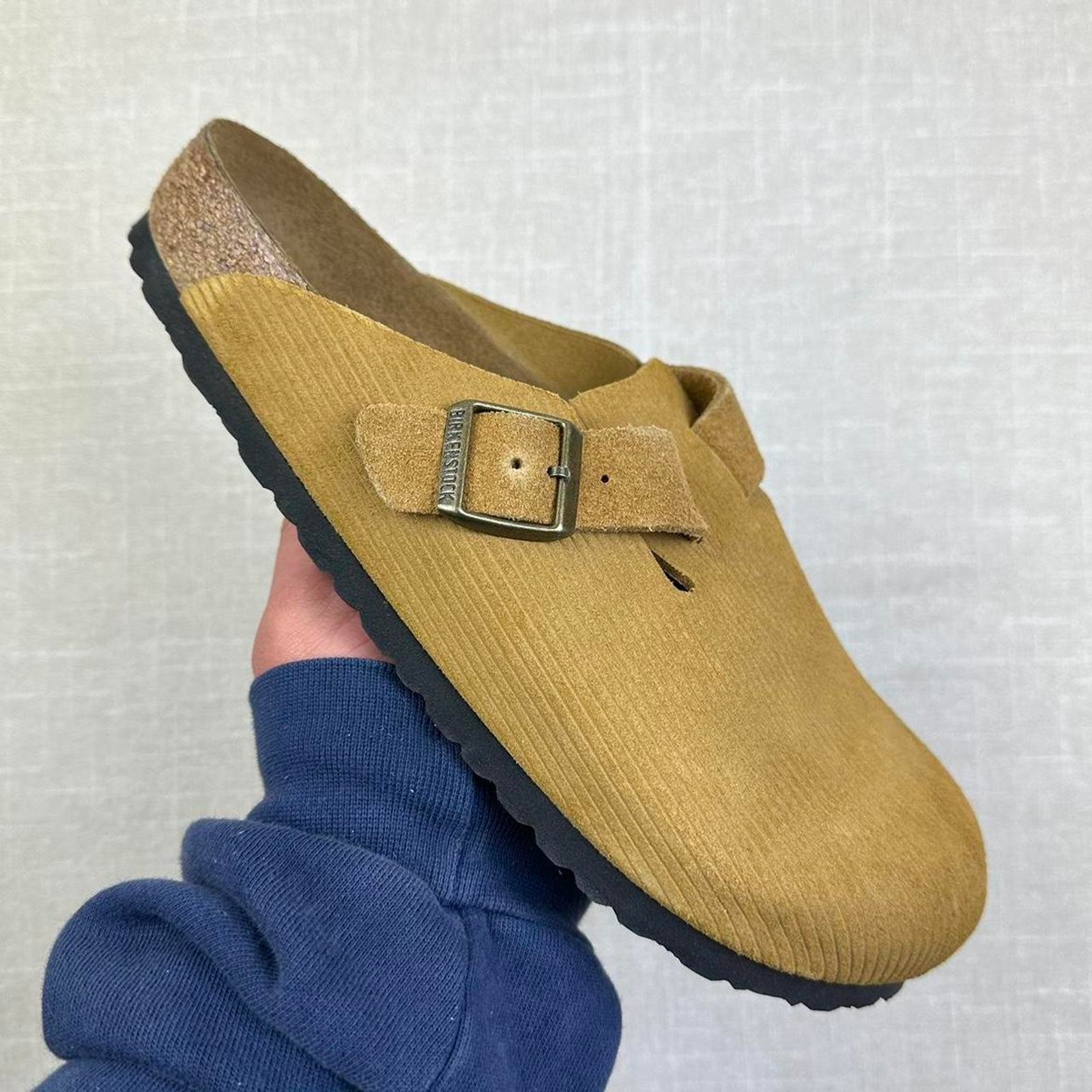 Birkenstock Boston "Brown Corduroy"